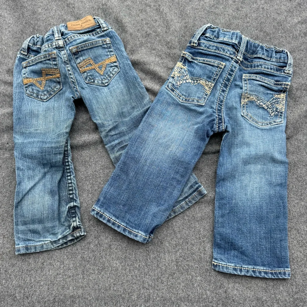 Cody James and Wrangler Blue Kids' Jeans - Picture 4 of 4